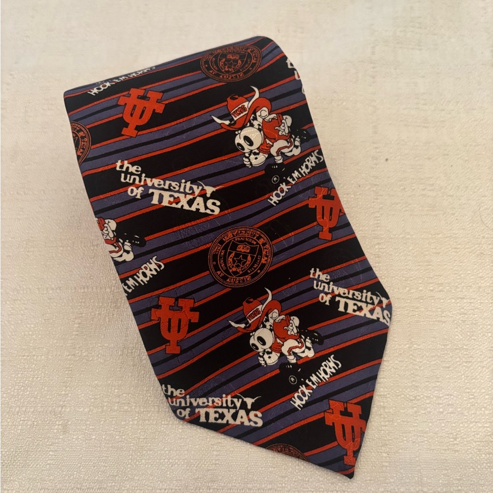 JT Beckett University of Texas Mens Tie